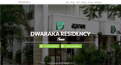 Desktop Screenshot of hoteldwarakaresidency.com